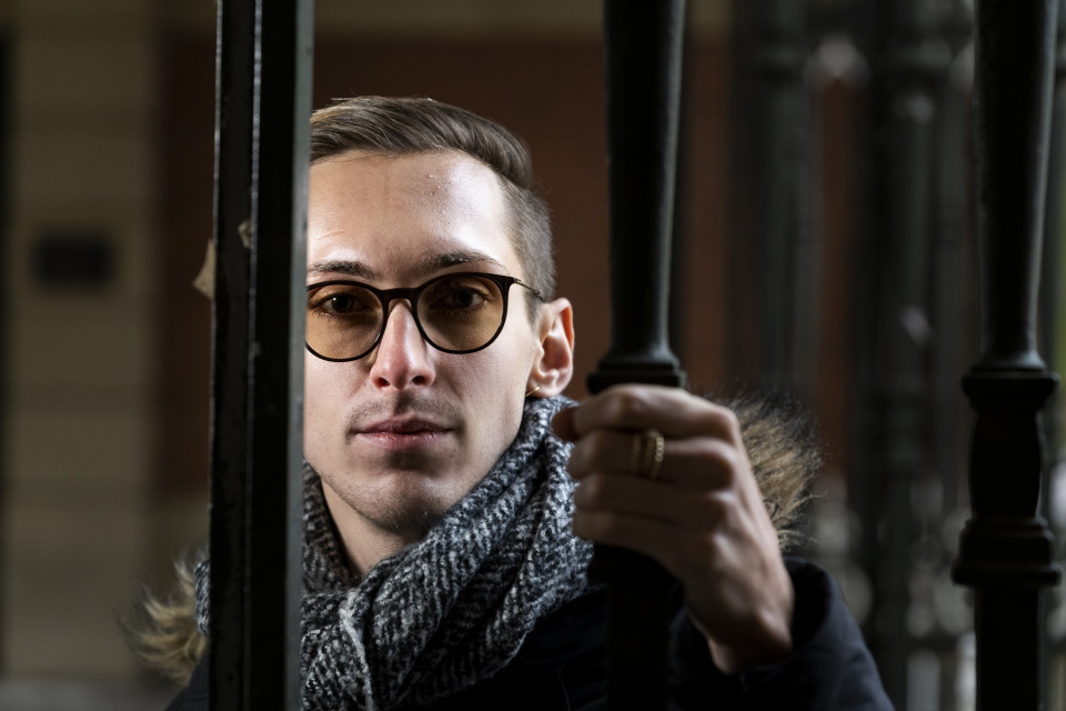 Jonathan Pettifer Birminghamin yliopistolla. EU:ssa pysymisen puolesta.