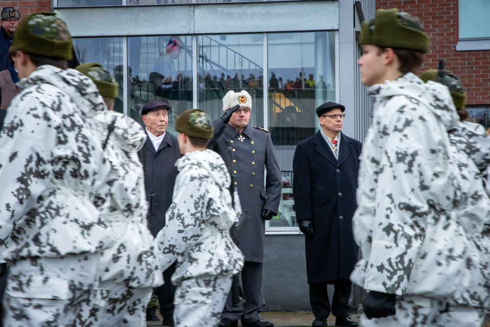 Itsenäisyyspäivän viettoa Tampereella.