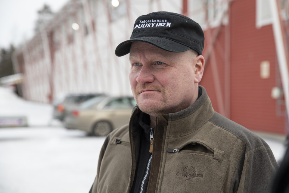 Omatalon pääluottamusmies Pasi Kainulainen.