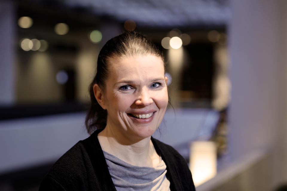 Suomen Olympiakomitean lääkäri Maarit Valtonen.