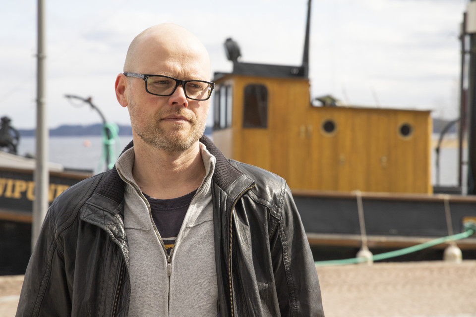 Siilinjärveläisen Ahmon yläkoulun rehtori Heikki Pulkkinen