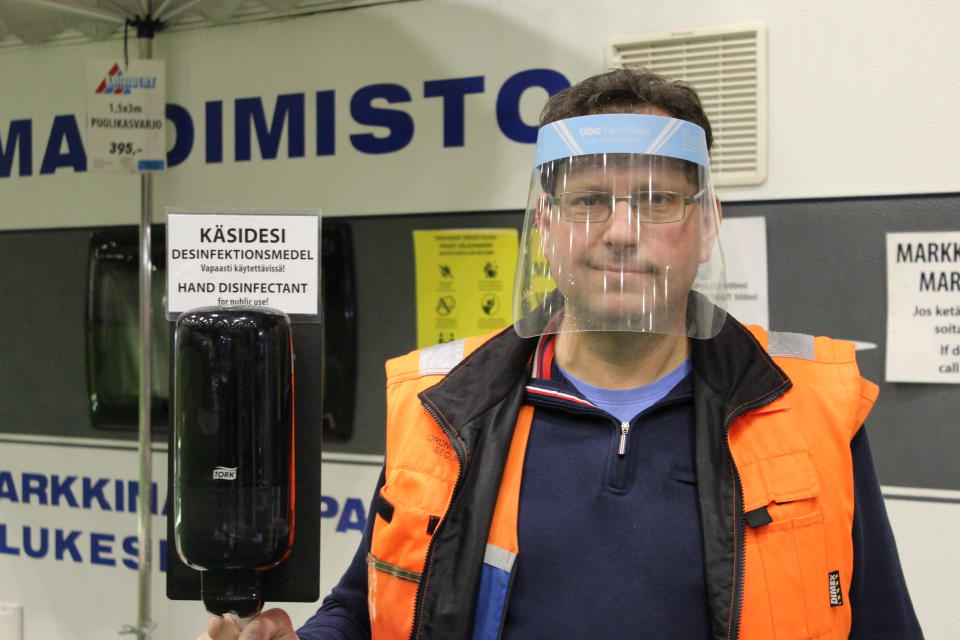 Tori- ja markkinakaupan palvelukeskuksen toiminnanjohtaja Ari Kallas