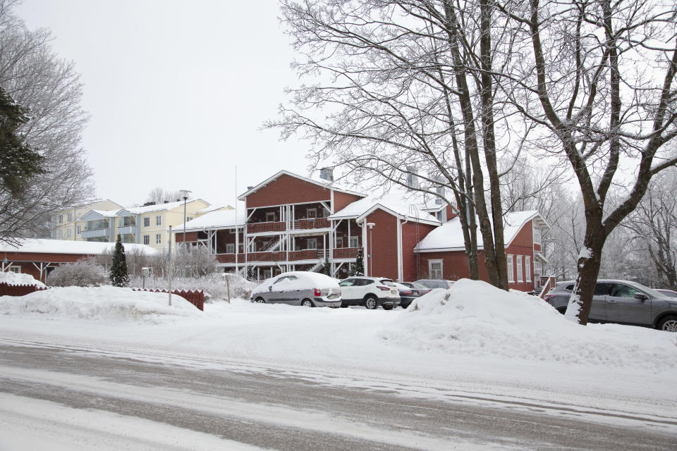 Herrainpytinki-talo Kotkassa.