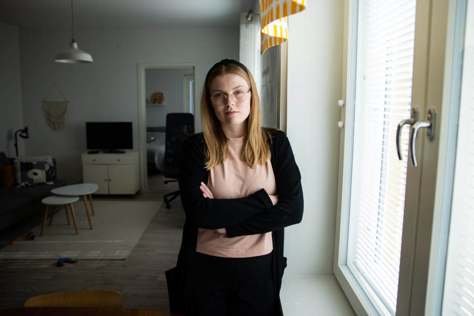 Laura Karjalainen.