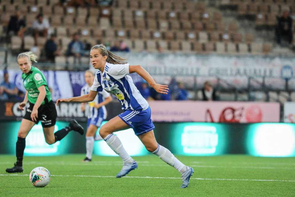 Emmaliina Tulkki i HJK 2020.