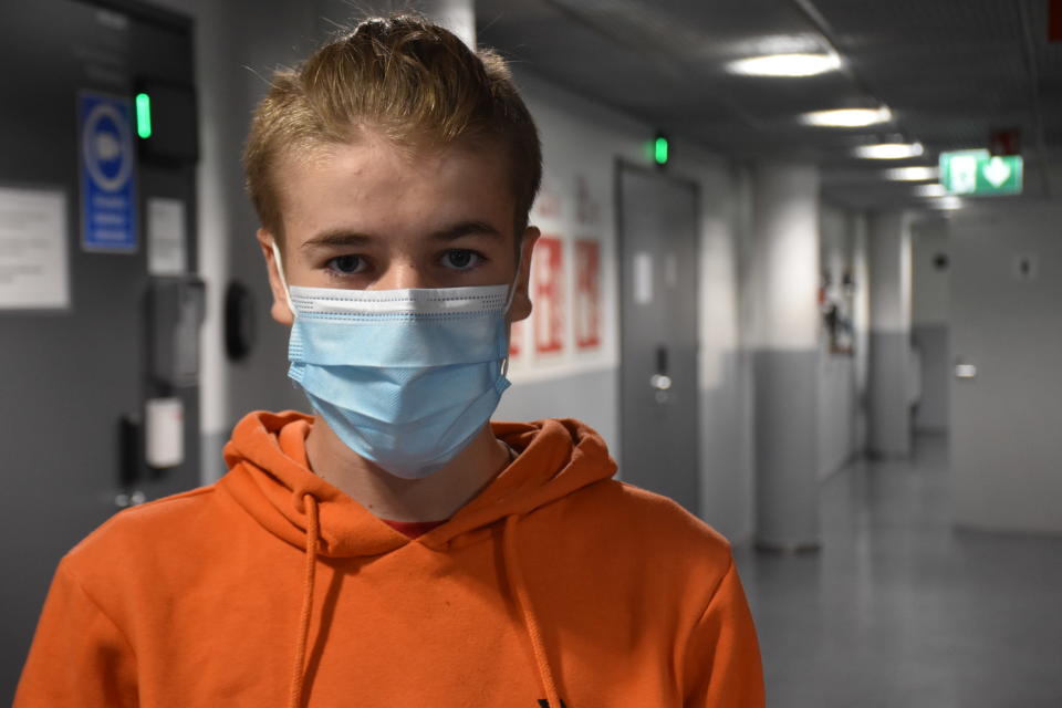 Opiskelija Veeti Veijonaho