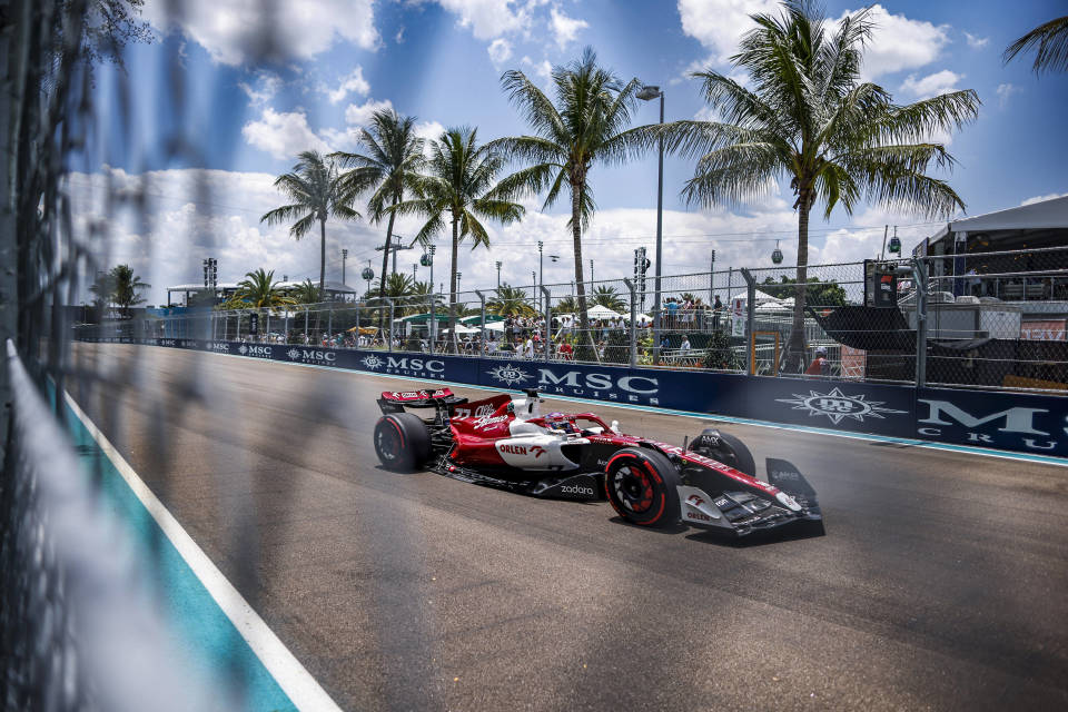 Valtteri Bottas Miamin F1-radalla.