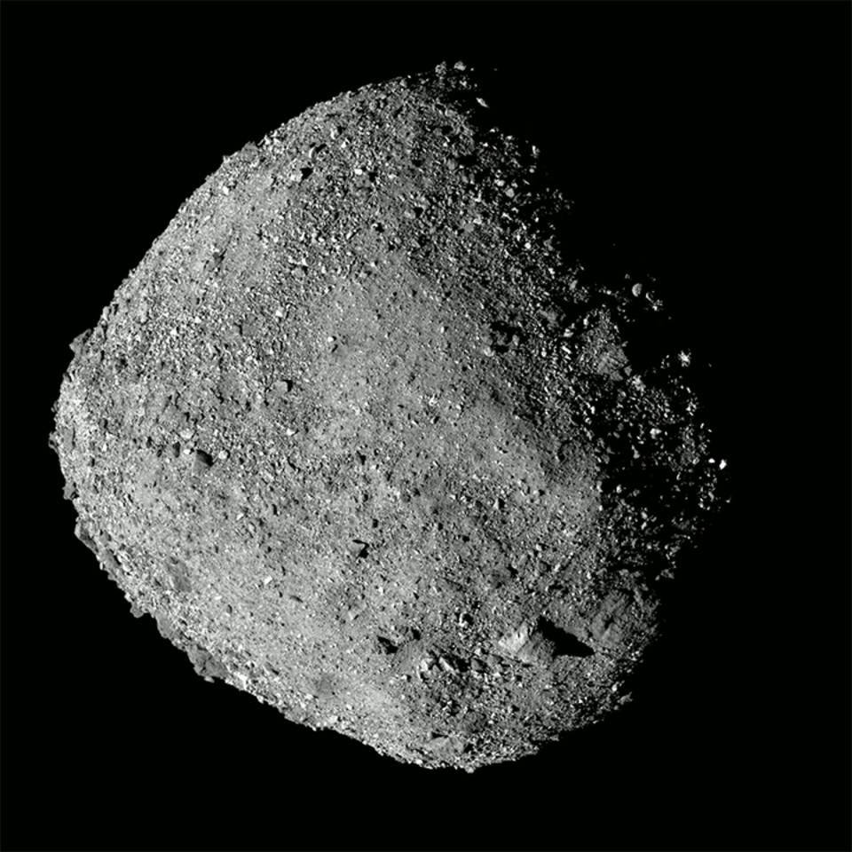 Bennu-pikkuplaneetta.