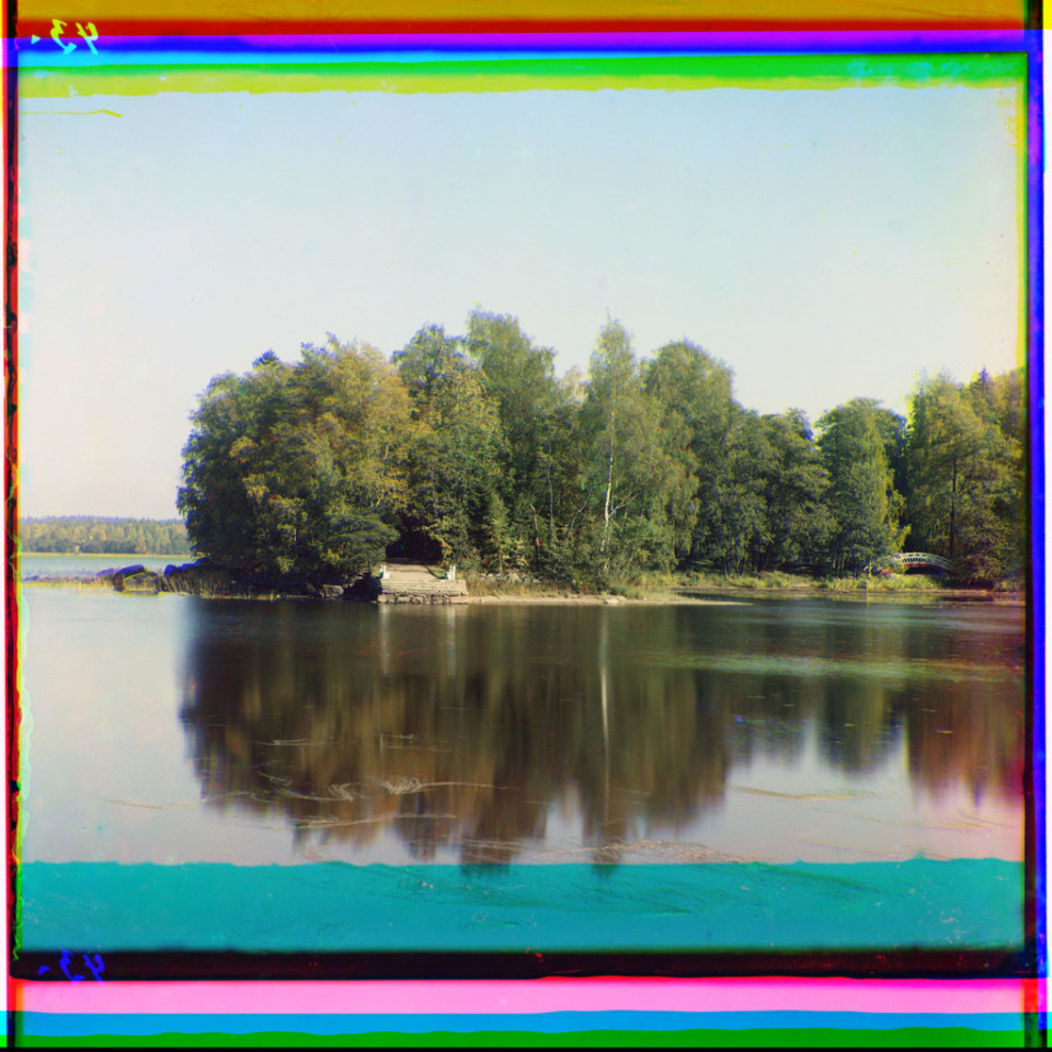 Monrepos’n rantaa Viipurissa vuonna 1903.