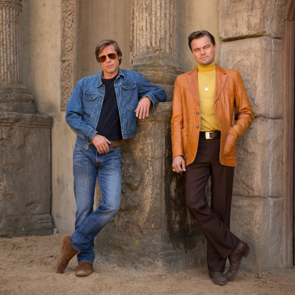 Brad Pitt och Leonardo DiCaprio.