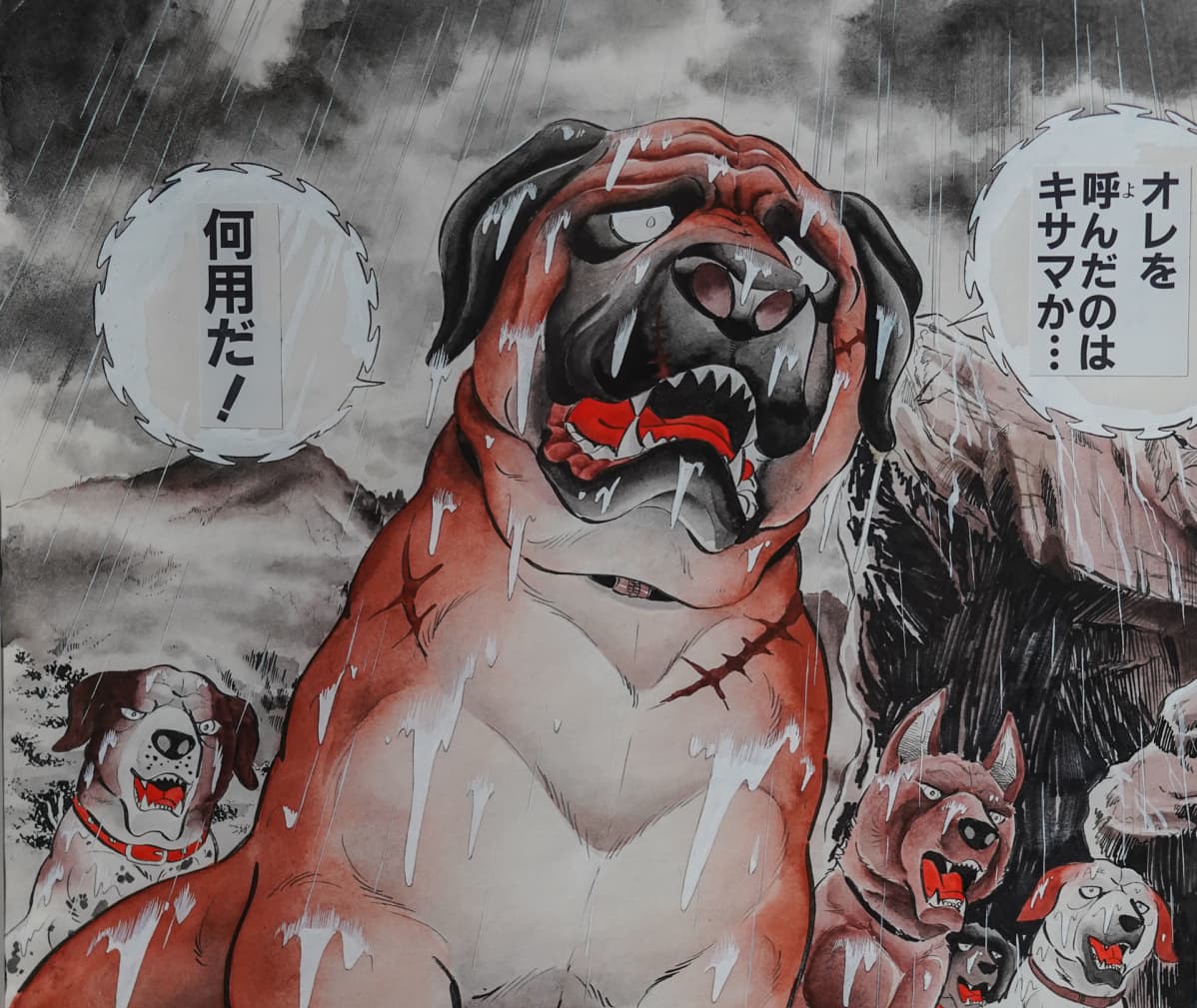 Manga, Hopeanuoli, Tampereen taidemuseo, manga