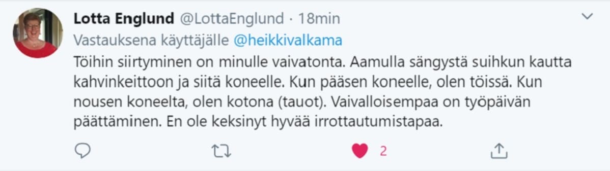 twiittiä juttuun