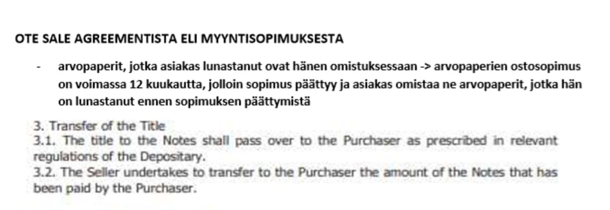 Global Intergold-jutun kuvitusta.