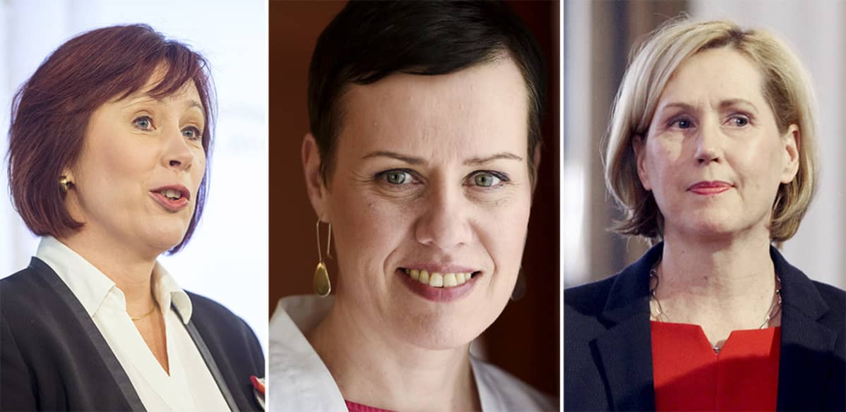 Sirpa Paatero, Maarit Feldt-Ranta ja Tuula Haatainen