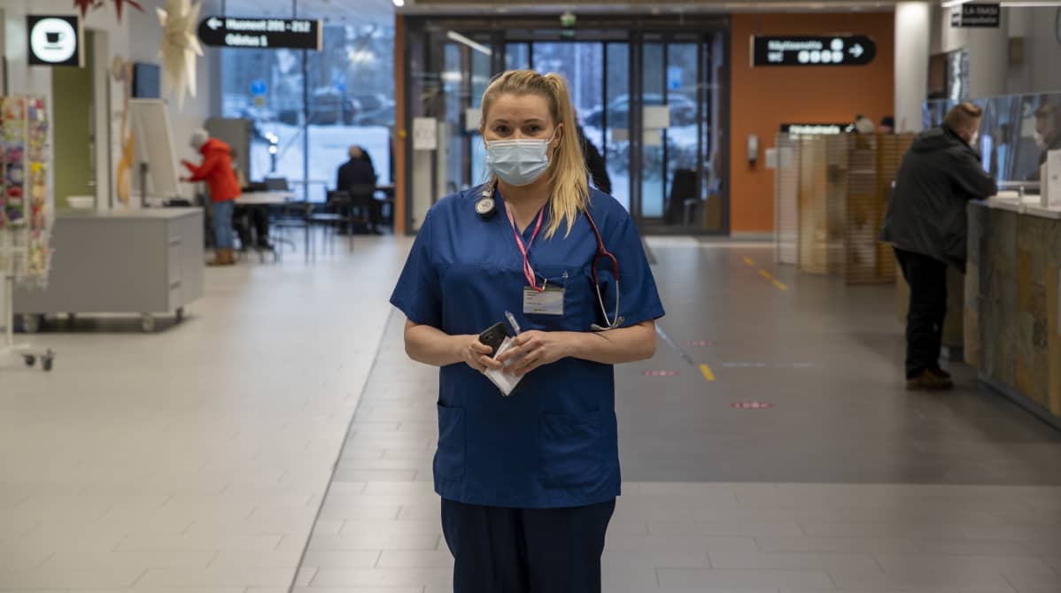 Eeva Tuunainen Kainuun keskussairaalasta.