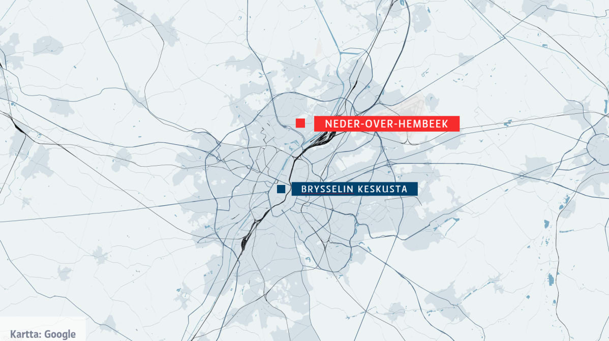 bryssel keskusta kartta Brysselissä tuhopolttoisku rikostieteelliseen tutkimuslaitokseen  bryssel keskusta kartta