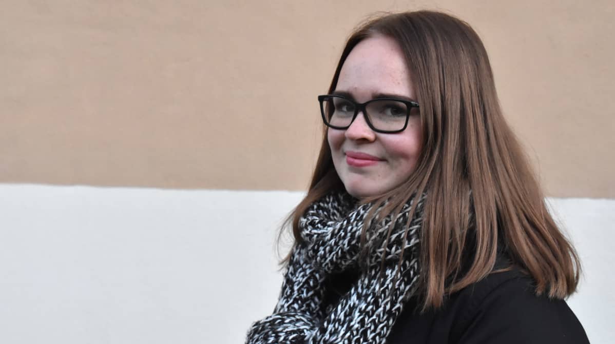 Mathilda Gardemark lähikuvassa.
