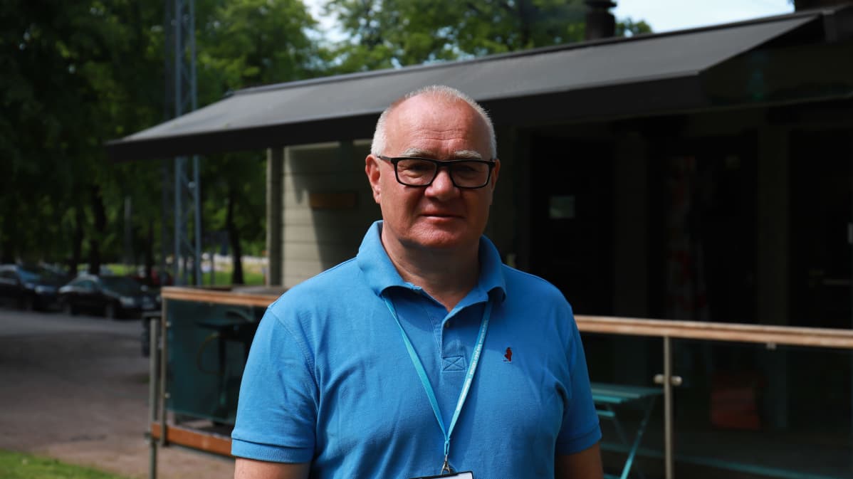Sininauhasäätiön toimitusjohtaja Kimmo Karvonen.