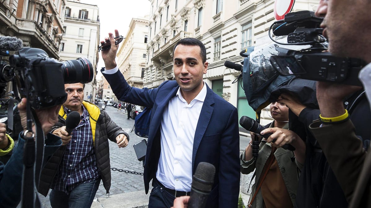 Viiden tähden liikkeen johtaja Luigi Di Maio