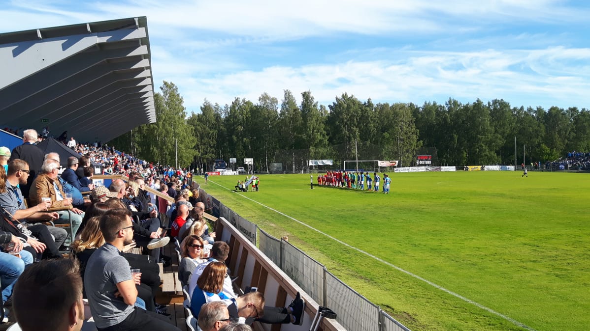 PS Kemi ja RoPS kohtasivat Kemin Sauvosaaressa 21.6.2018.