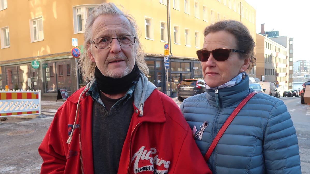 Lempääläläiset Harri Kopra ja Ulla Lahtinen
