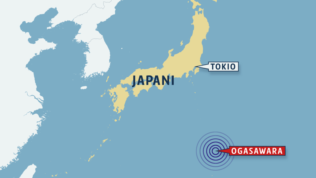 japani kartta Japanissa erittäin voimakas maanjäristys – rakennukset huojuivat  japani kartta