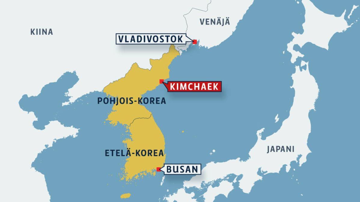 pohjois venäjän kartta Venäjä: Pohjois Korea pakotti venäläisen purjeveneen satamaan  pohjois venäjän kartta