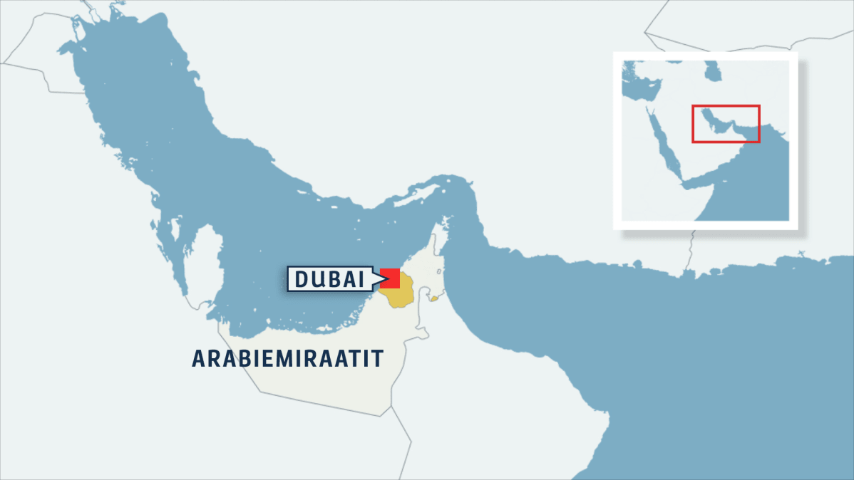 kartta dubai Matkustajakone törmäsi kiitorataan ja syttyi tuleen Dubain  kartta dubai