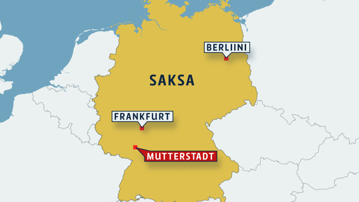 saksan kartta Korkea arvoinen Isisin edustaja mahdollisesti pidätetty Saksassa  saksan kartta