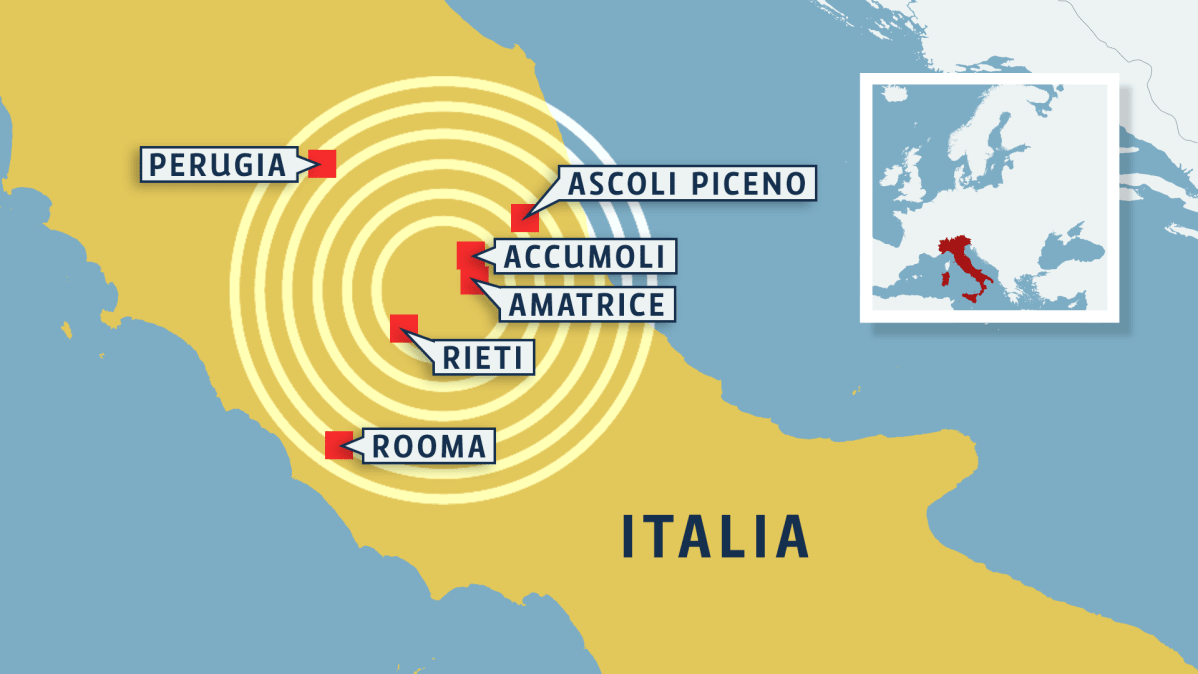 italian maakunnat kartta Italian maanjäristys – tämän tiedämme nyt | Yle Uutiset | yle.fi italian maakunnat kartta