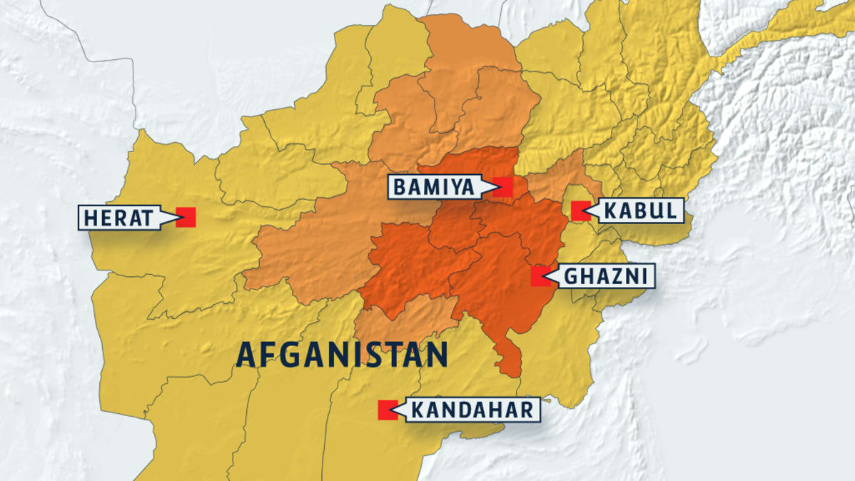 kartta afganistan Afganistanin vainottu vähemmistö hakee turvaa Suomesta – 