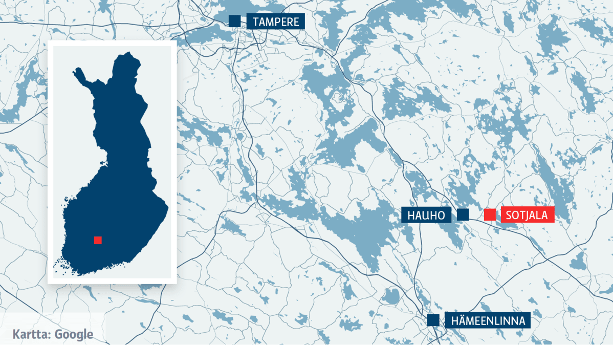 suomen kartta hauho Väestöllinen keskipiste liikkeessä: Weberin piste on edelleen  suomen kartta hauho