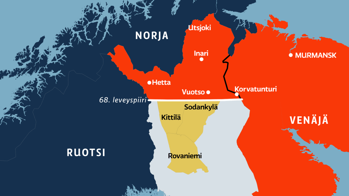 suomen kartta korvatunturi CIA kävi Lapissa kommunismin vastaista taistelua | Yle Uutiset  suomen kartta korvatunturi