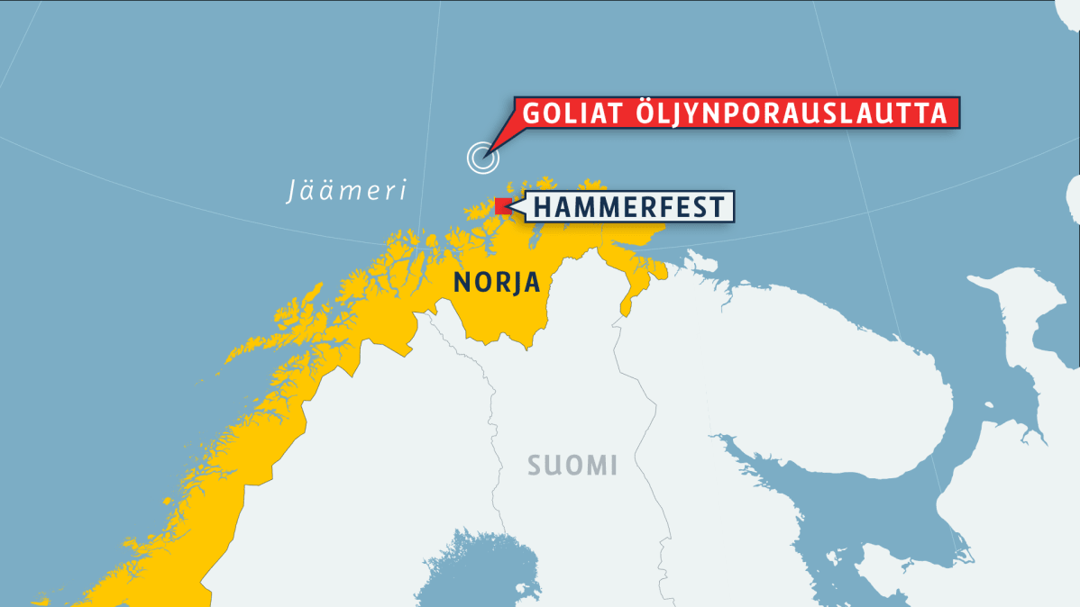 hammerfest kartta Norja työntyy itsepäisesti kohti pohjoisen öljyvaroja – Öljy yhtiö  hammerfest kartta