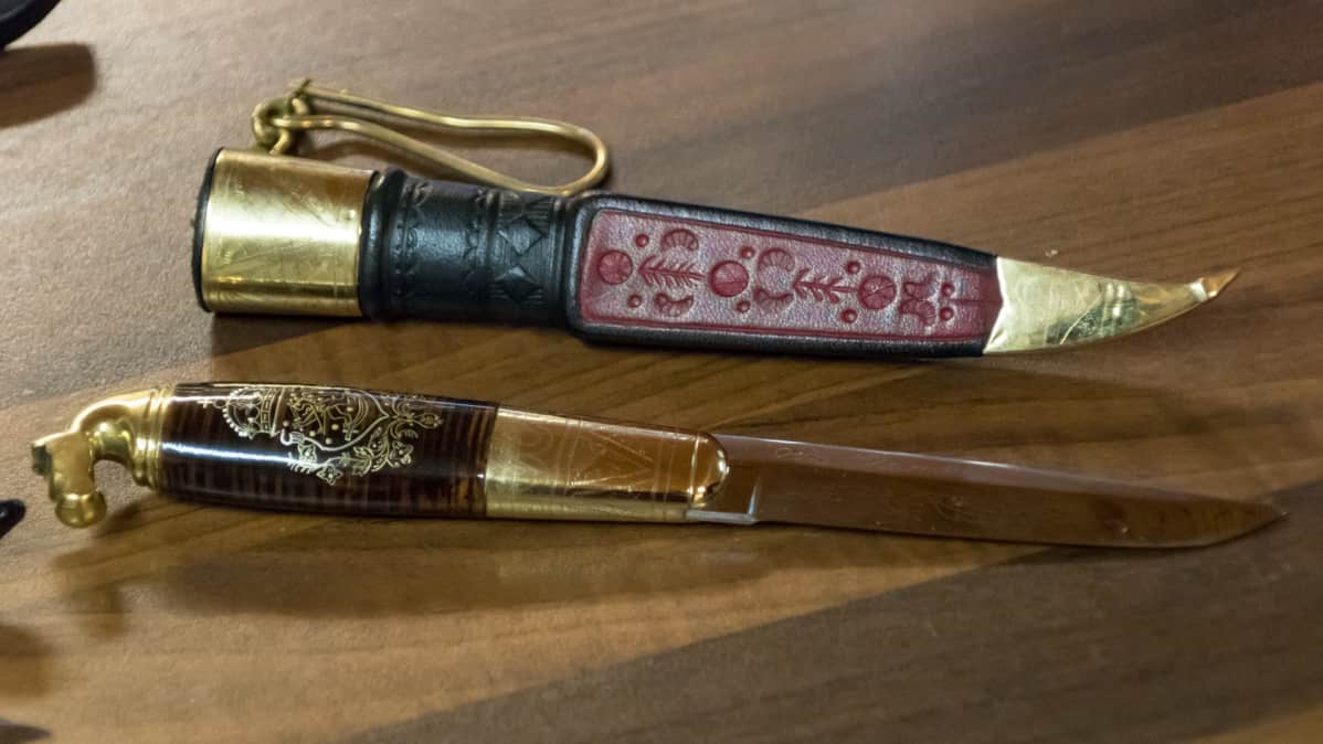 Otto Kemppaisen tekemä kauhavalainen puukko