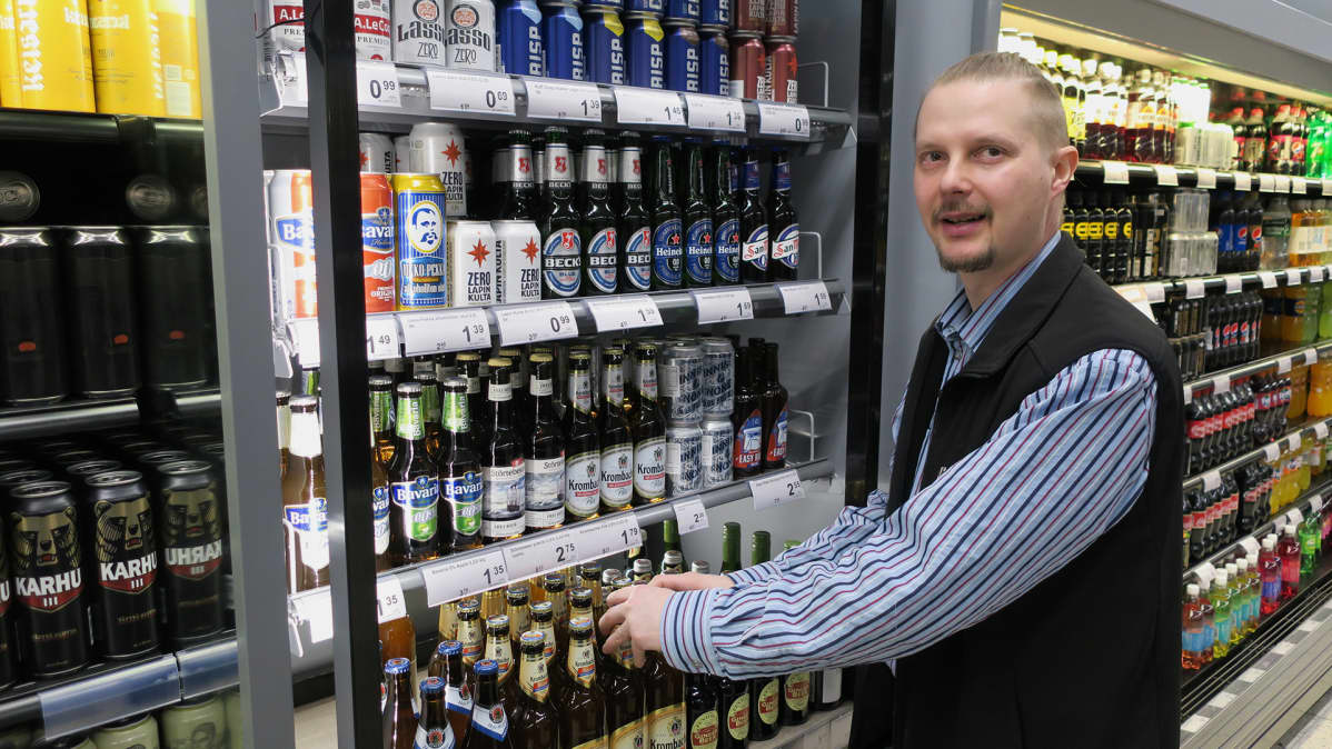 Sami Spets, K-Supermarket Länsiväylä.