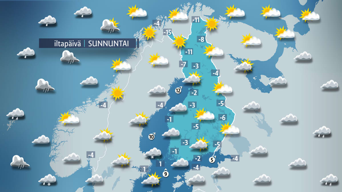 Sääkartta.