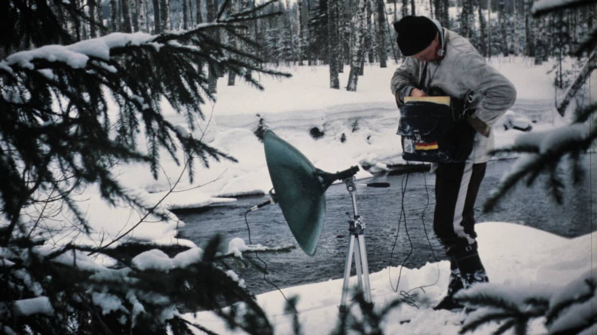 Jouko Tykkyläinen äänittää