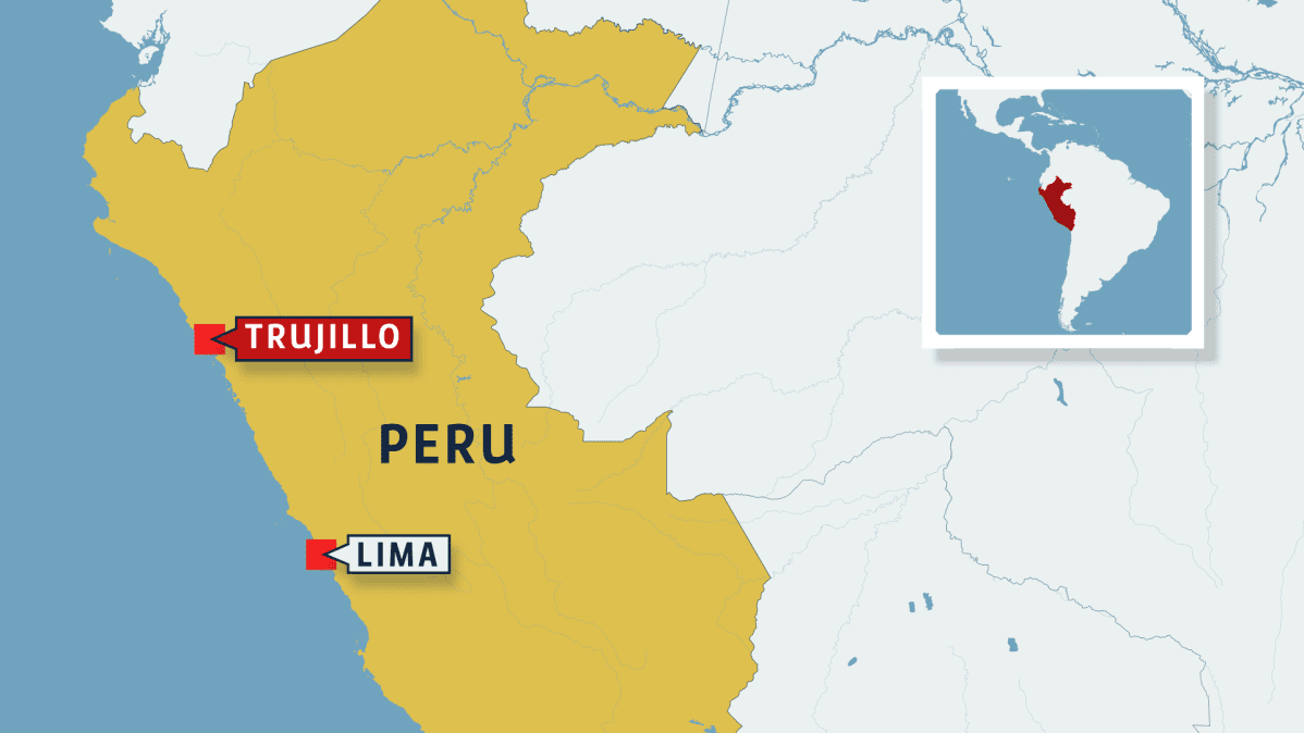 kartta peru Arkeologit: Muinaisen Perun alueelta löytyi 140 lapsen uhripaikka 