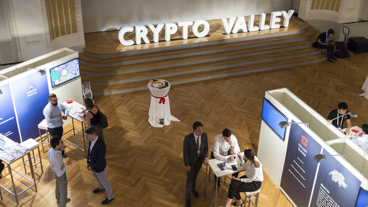 Tapahtuma Crypto Valleyssa.