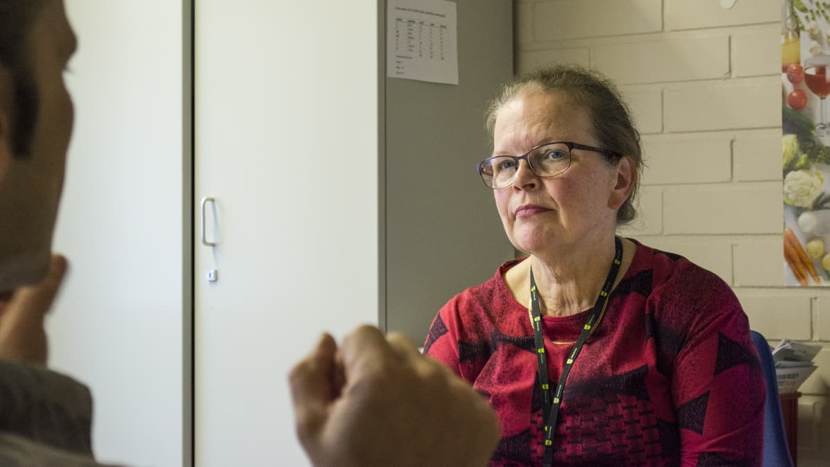 Raili Hauhia terveydenhoitaja