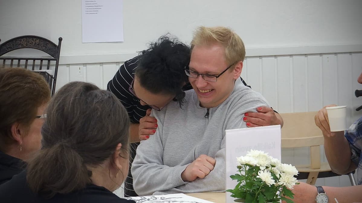 Jyri Oksanen Toimintojentalolla Seinäjoen Kasperissa.