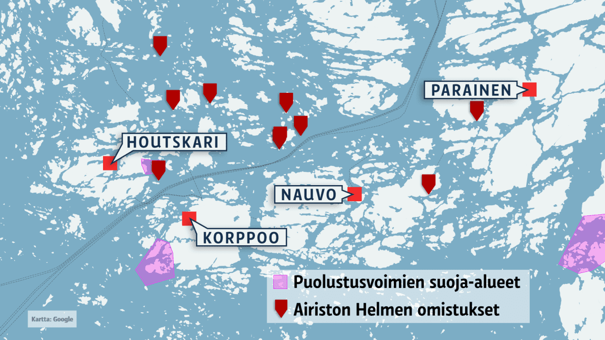 parainen kartta Nämä 5 asiaa tiedämme Airiston operaatiosta: Rahanpesua ja 