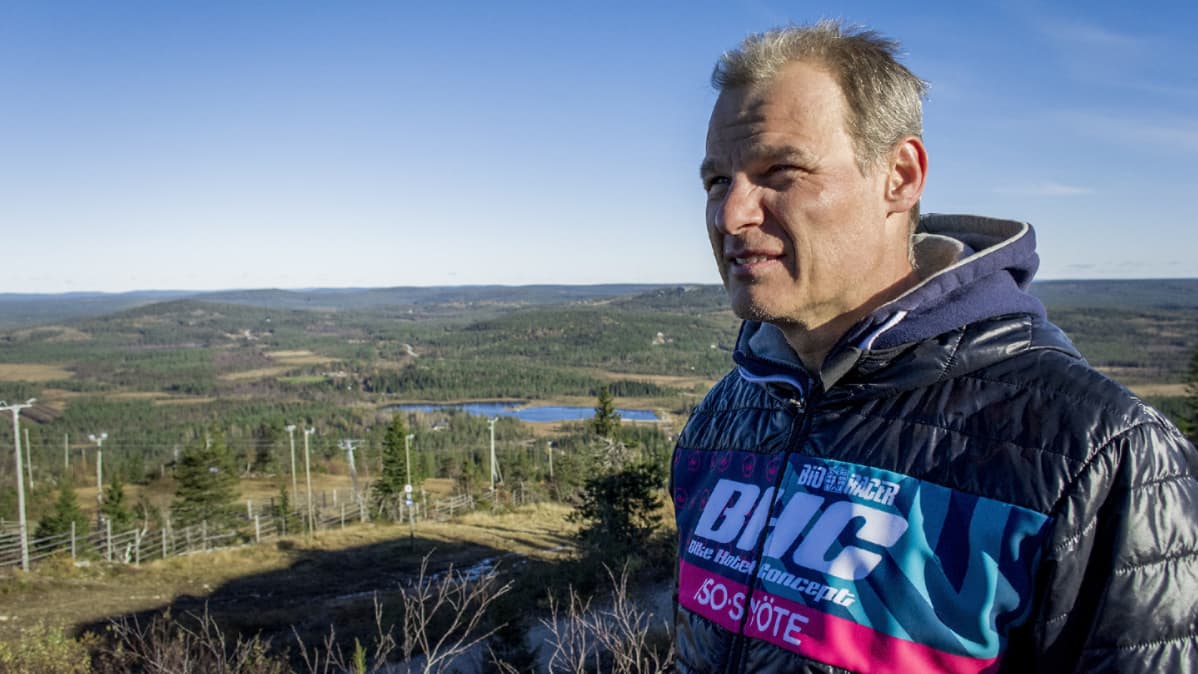 Iso-Syötteen hotellinomistaja Juha Kuukasjärvi.