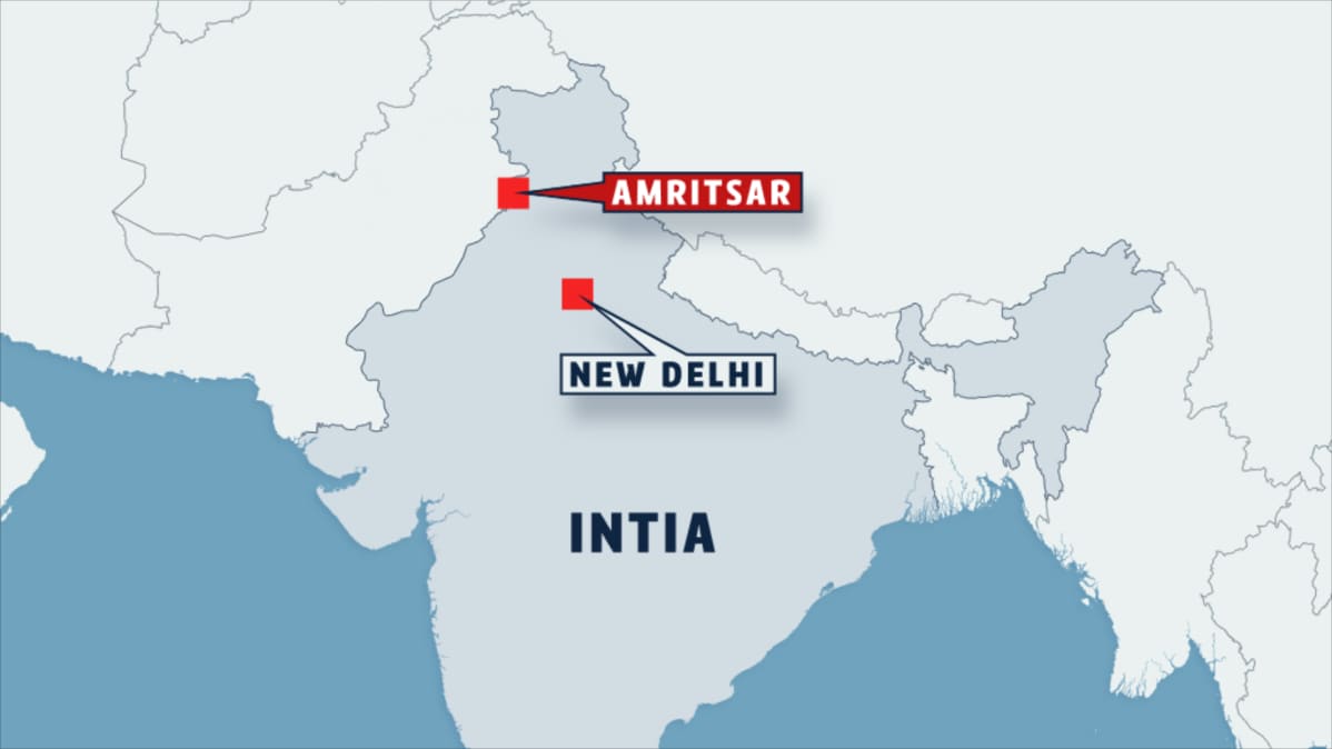 intian kartta Intian junaonnettomuudessa kuollut ainakin 58 ihmistä | Yle 