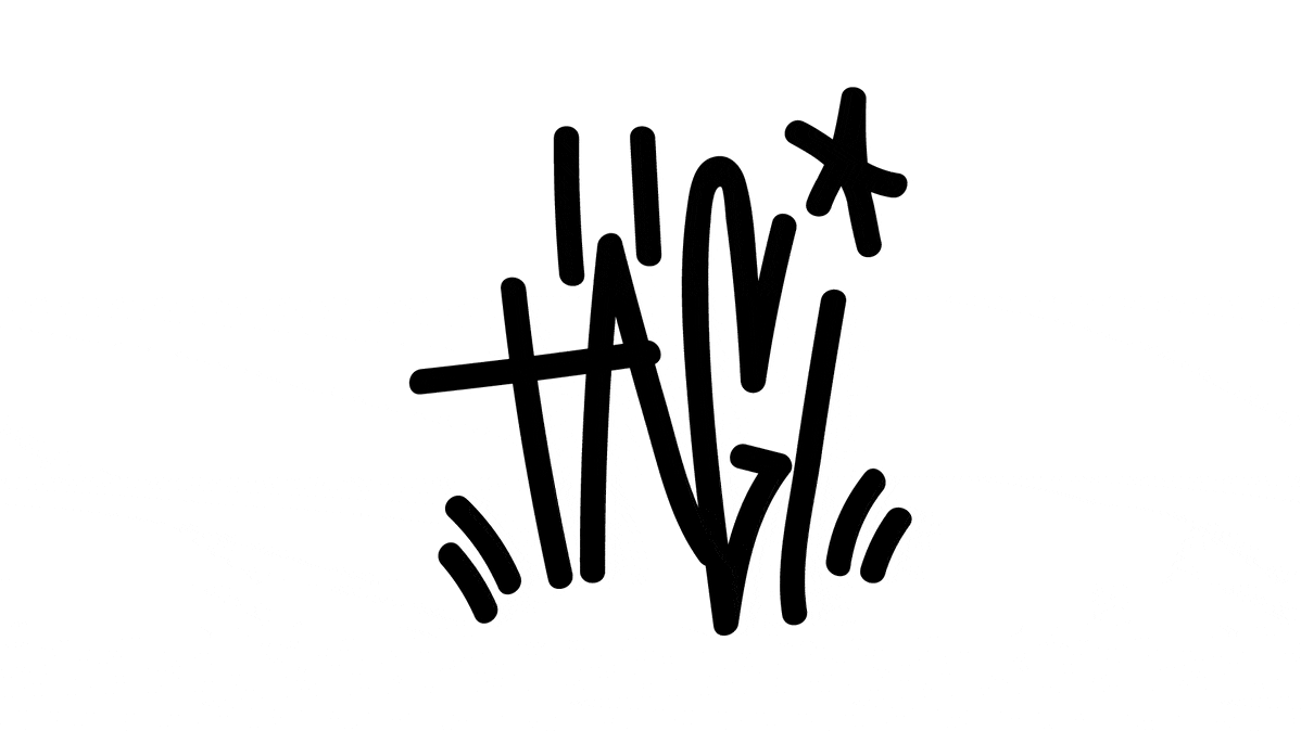 Gif-animaatio tägistä