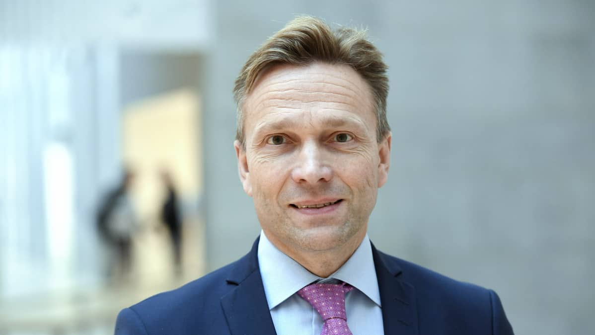 OP Ryhmän pääjohtaja Timo Ritakallio esitteli finanssiryhmänsä osavuosikatsauksen Helsingissä 31. lokakuuta