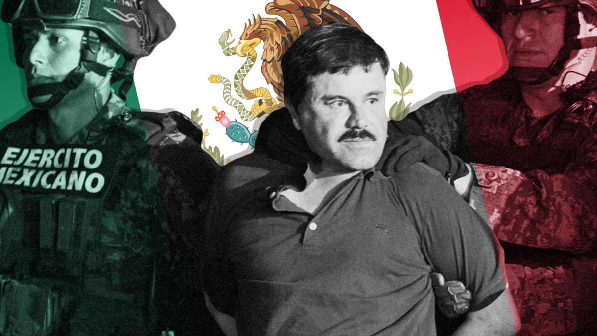 Huumepomo El Chapon oikeudenkäynti on käynnissä New Yorkissa.