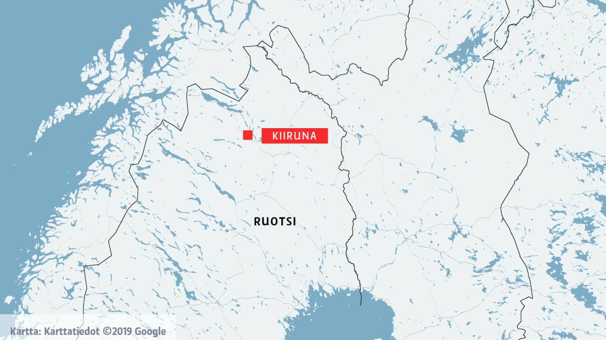 kiiruna ruotsi kartta Kuorma Auto Ja Minibussi Tormasivat Kiirunassa Kuusi Ulkomaalaista Kuoli Yle Uutiset Yle Fi kiiruna ruotsi kartta