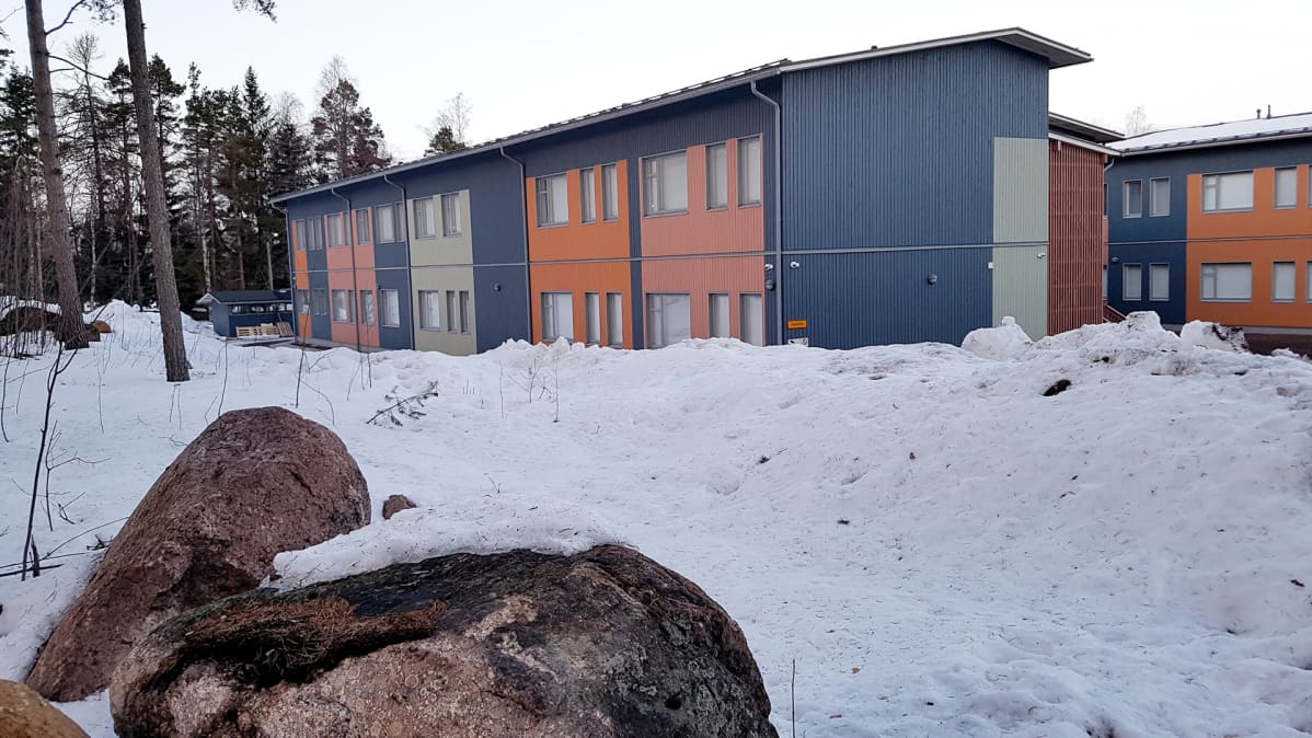 Helilän koulun väistötilarakennus